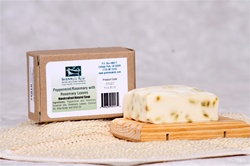 Peppermint and Rosemary Natural Handcrafted Soap